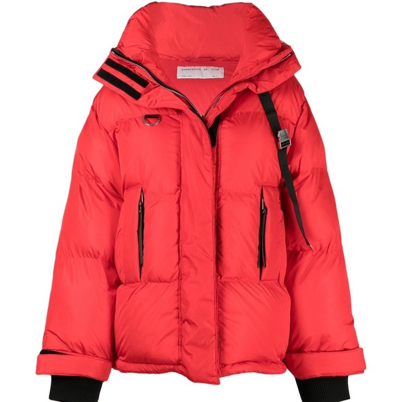 Shoreditch Ski Club Willow Oversized Puffer Jacket - Picture 3 of 15